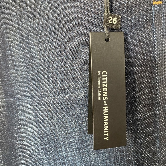 CITIZENS OF HUMANITY Jeans Crop Maternity Phoebe Skinny Scorpio - Picture 4 of 4